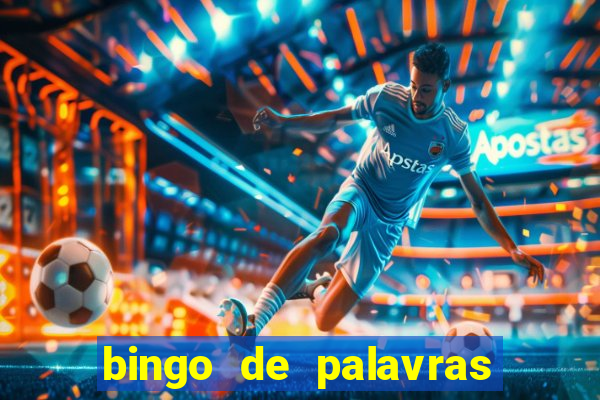 bingo de palavras cha de bebe